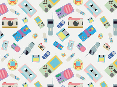High Tech Retro Vinyl Wrap Pattern~Rwraps Series 914 Digitally Printed Vinyl Wrap~0