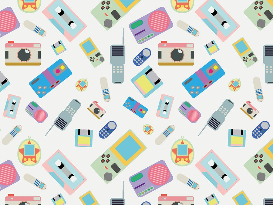 High Tech Retro Vinyl Wrap Pattern~Rwraps Series 914 Digitally Printed Vinyl Wrap~0