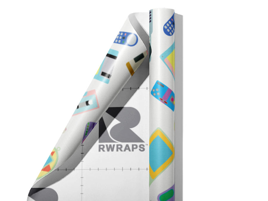 High Tech Retro Wrap Film Sheets~Rwraps Series 914 High Tech Retro Scrolled Sheet~3