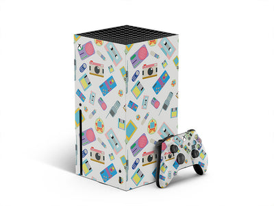high tech retro XBOX DIY Decal