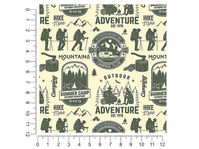 hike more camping 1ft x 1ft Craft Sheets