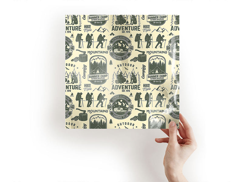 hike more camping Craft Sheets