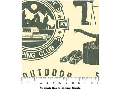 Hike More Camping Vinyl Film Pattern Size 12 inch Scale~Rwraps Hike More Camping Sizing Chart~2