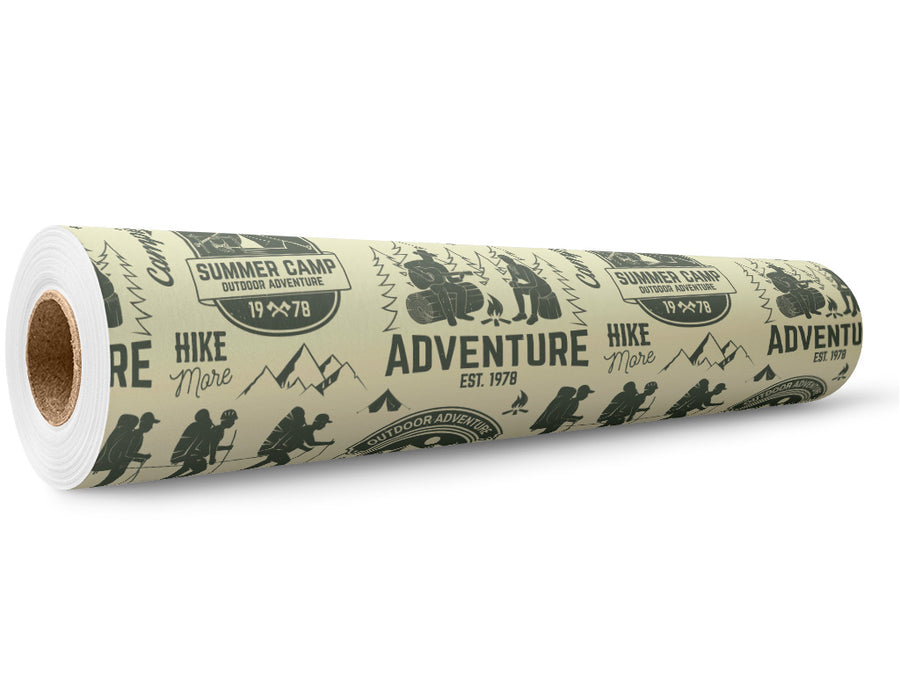 Hike More Camping Wrap Film Wholesale Roll~Rwraps Series 914 Digitally Printed Vinyl Roll~5