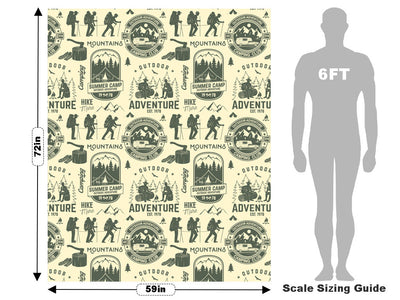 Hike More Camping Vehicle Wrap Scale~Rwraps Series 914 Hike More Camping Measurements~1