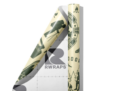 Hike More Camping Wrap Film Sheets~Rwraps Series 914 Hike More Camping Scrolled Sheet~3