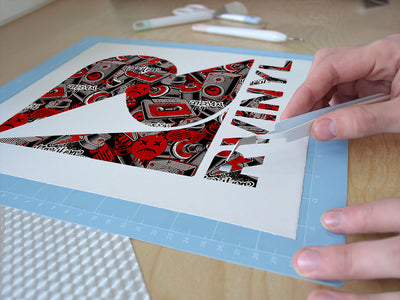 hip hop beats graffiti Easy Weed Craft Vinyl