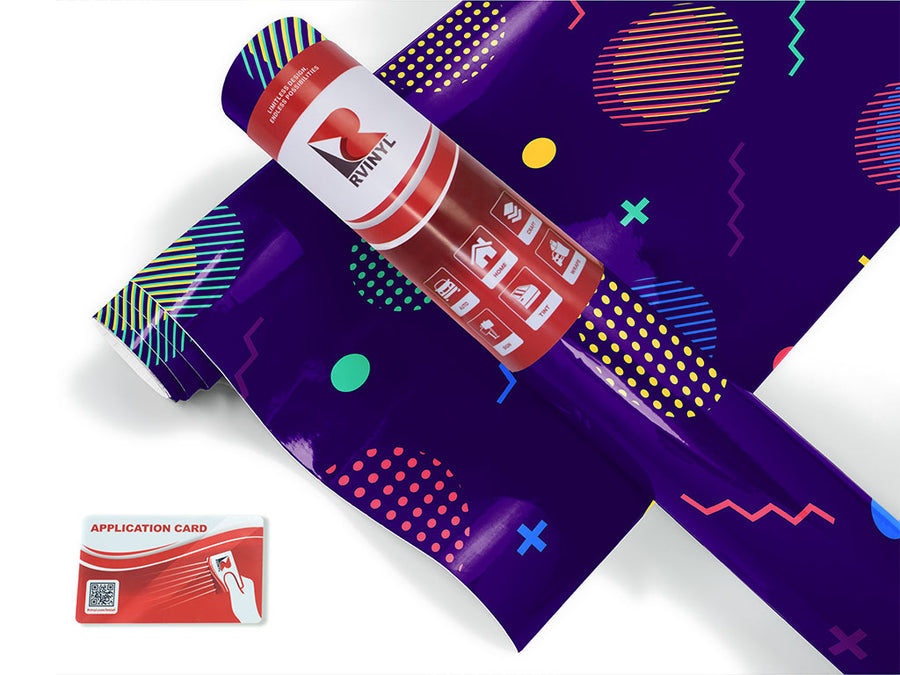 his dreams abstract geometric Craft Vinyl Roll