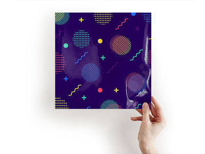 his dreams abstract geometric Craft Sheets