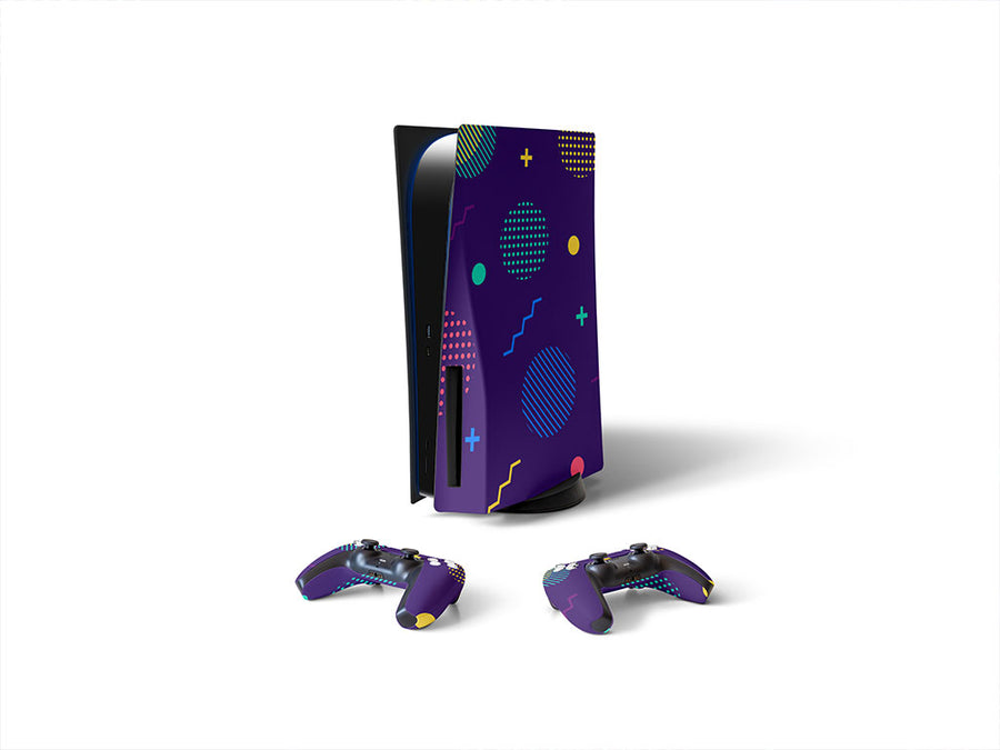 his dreams abstract geometric Sony PS5 DIY Skin