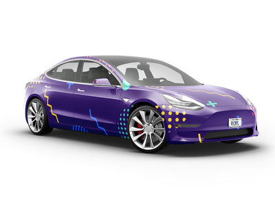 His Dreams Abstract Vehicle Vinyl Wrap