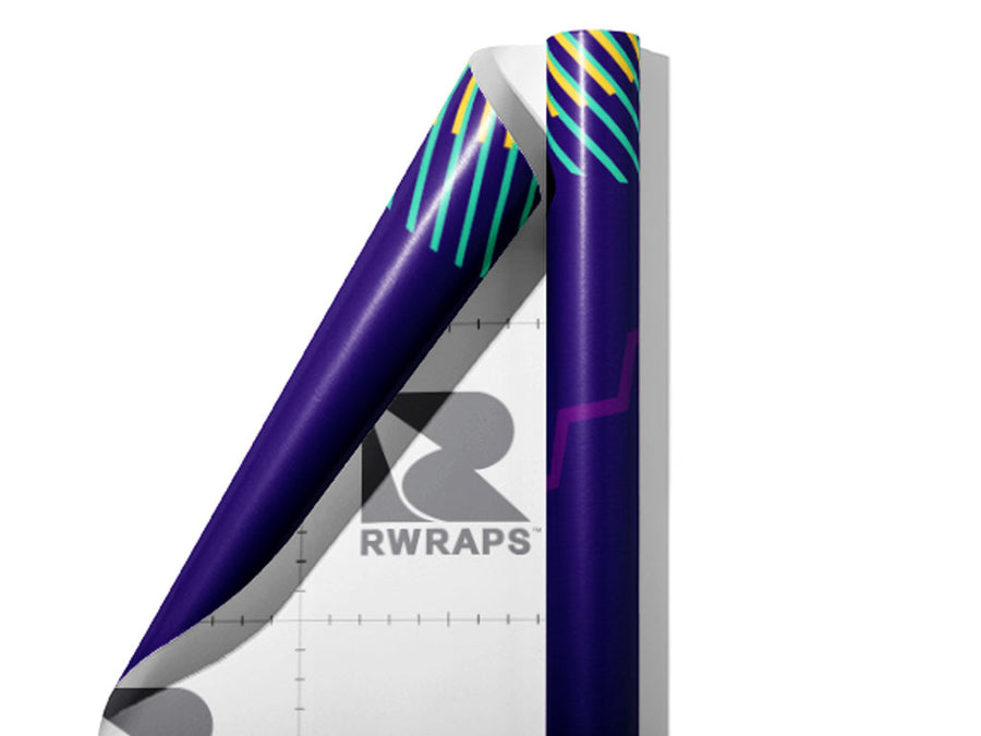 His Dreams Abstract Wrap Film Sheets~Rwraps Series 914 His Dreams Abstract Scrolled Sheet~3