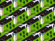 Hit the Runway Cityscape Vinyl Wrap Pattern~Rwraps Series 914 Digitally Printed Vinyl Wrap~0