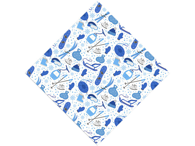 Hitting Slopes Sport Vinyl Wrap Pattern