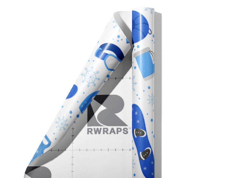 Hitting Slopes Sport Wrap Film Sheets~Rwraps Series 914 Hitting Slopes Sport Scrolled Sheet~3
