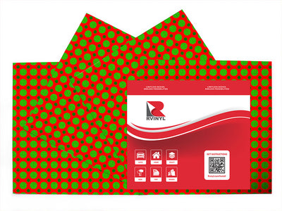 ho ho ho polka dot Craft Vinyl Sheet Pack