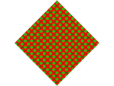 Ho Ho Ho Polka Dot Vinyl Wrap Pattern