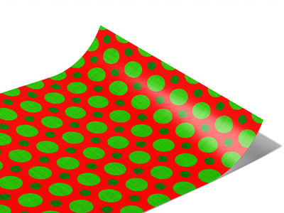 Ho Ho Ho Polka Dot Vinyl Wraps~Rwraps Series 914 Digitally Printed Vinyl Wrap~0