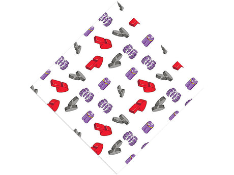 Hockey Gloves Sport Vinyl Wrap Pattern