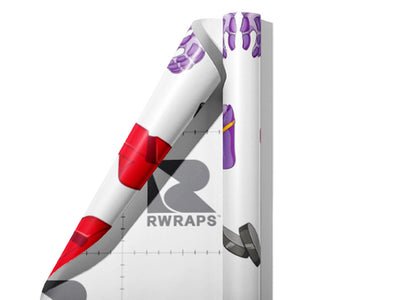 Hockey Gloves Sport Wrap Film Sheets~Rwraps Series 914 Hockey Gloves Sport Scrolled Sheet~3