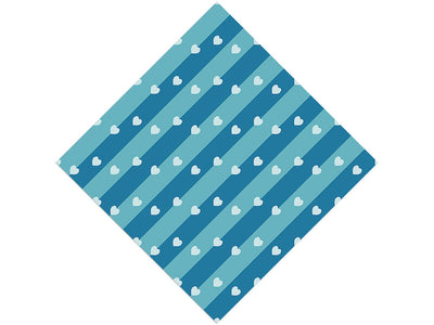 Hole Punched Heart Vinyl Wrap Pattern