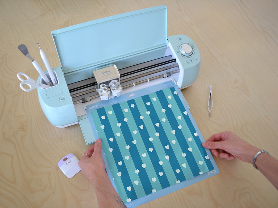hole punched heart Cricut Compatible Vinyl