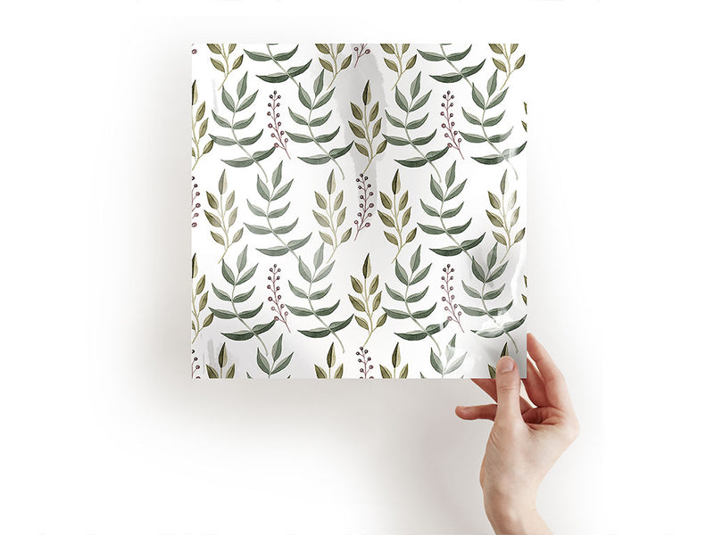 holiday fern floral Craft Sheets