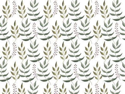 Holiday Fern Floral Vinyl Wrap Pattern~Rwraps Series 914 Digitally Printed Vinyl Wrap~0