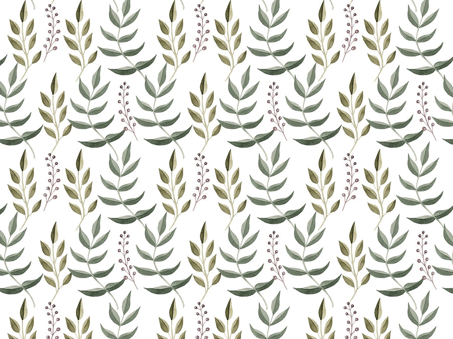 Holiday Fern Floral Vinyl Wrap Pattern~Rwraps Series 914 Digitally Printed Vinyl Wrap~0