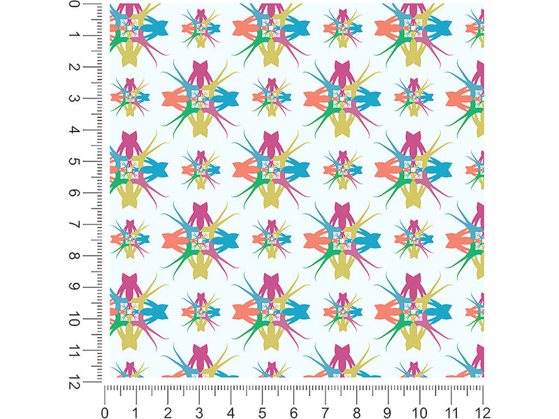 holiday party abstract geometric 1ft x 1ft Craft Sheets