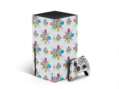 holiday party abstract geometric XBOX DIY Decal