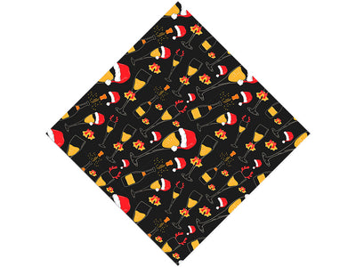Holiday Spirit Alcohol Vinyl Wrap Pattern