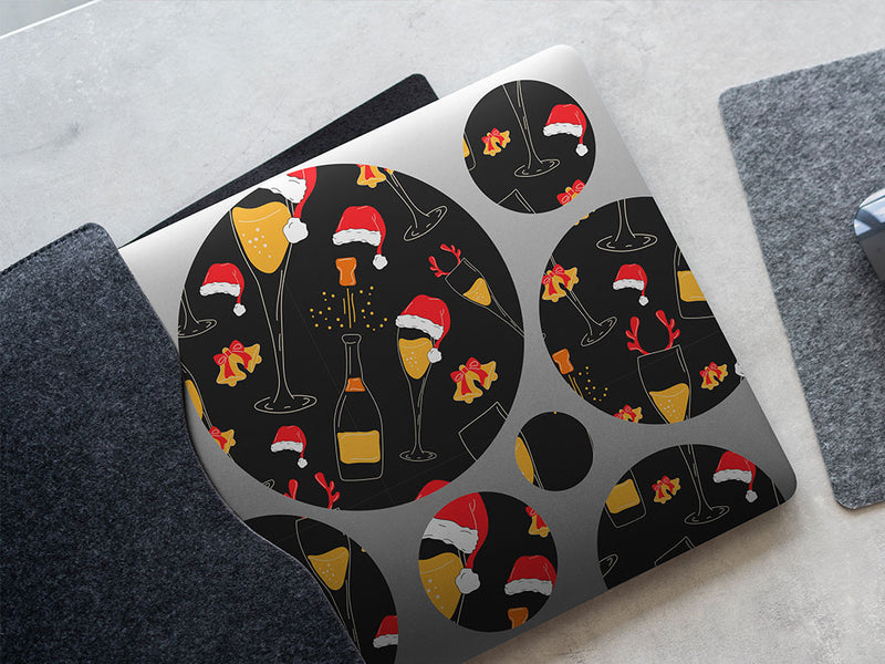 holiday spirit alcohol DIY Laptop Stickers