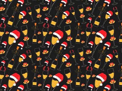 Holiday Spirit Alcohol Vinyl Wrap Pattern~Rwraps Series 914 Digitally Printed Vinyl Wrap~0