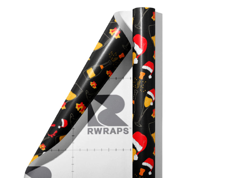Holiday Spirit Alcohol Wrap Film Sheets~Rwraps Series 914 Holiday Spirit Alcohol Scrolled Sheet~3