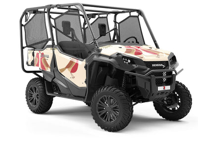 Holly Jolly Birds Utility Vehicle Vinyl Wrap