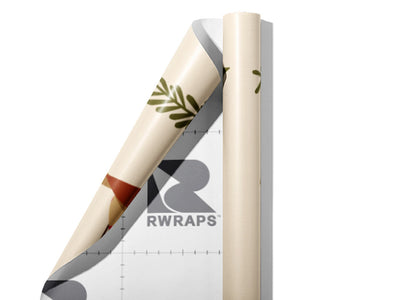 Holly Jolly Birds Wrap Film Sheets~Rwraps Series 914 Holly Jolly Birds Scrolled Sheet~3