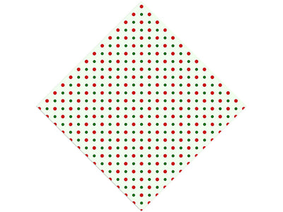 Holly Jolly Polka Dot Vinyl Wrap Pattern