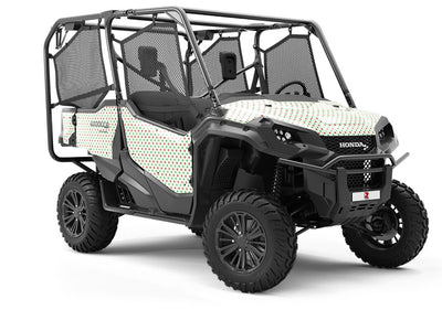 Holly Jolly Polka Dot Utility Vehicle Vinyl Wrap