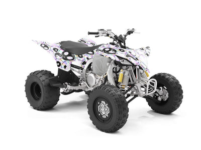 Holographic Aliens Sticker Bomb ATV Wrapping Vinyl