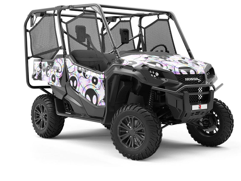 Holographic Aliens Sticker Bomb Utility Vehicle Vinyl Wrap