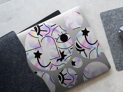 DIY Laptop Stickers