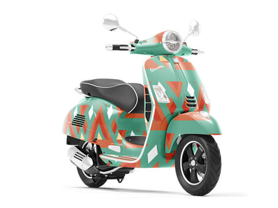 Holy Mountain Art Deco Vespa Scooter Wrap Film