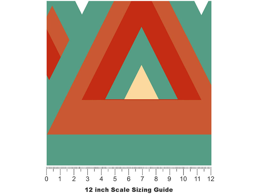 Holy Mountain Art Deco Vinyl Film Pattern Size 12 inch Scale~Rwraps Holy Mountain Art Deco Sizing Chart~2