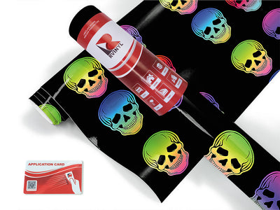 hombre skulls tattoo Craft Vinyl Roll