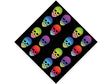 Hombre Skulls Tattoo Vinyl Wrap Pattern