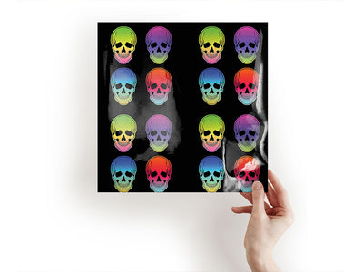 hombre skulls tattoo Craft Sheets