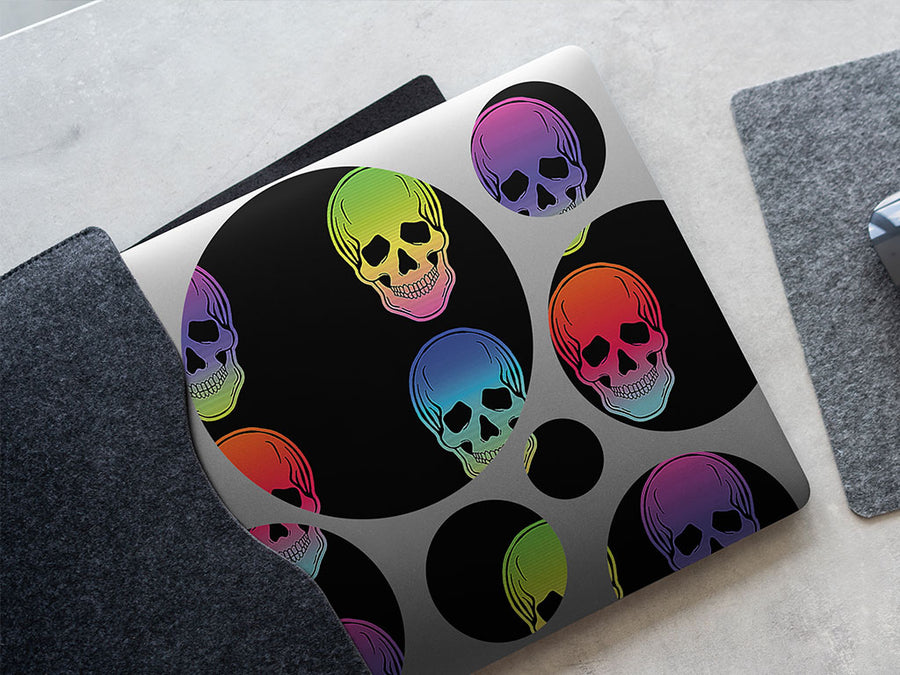 hombre skulls tattoo DIY Laptop Stickers