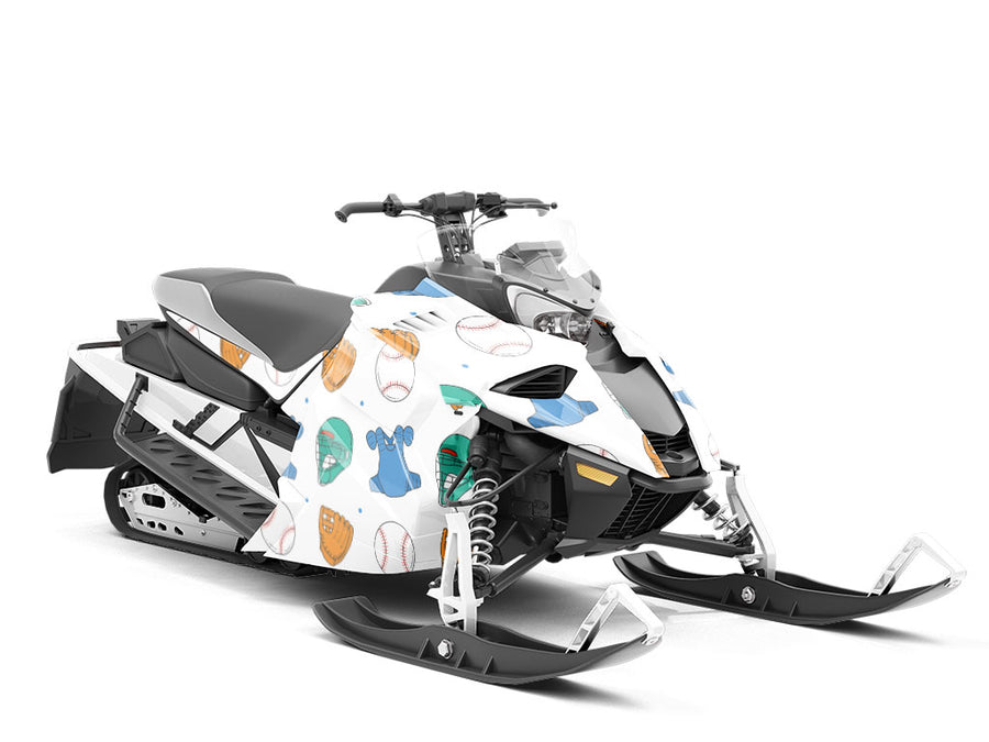Home Plate Sport Custom Wrapped Snowmobile