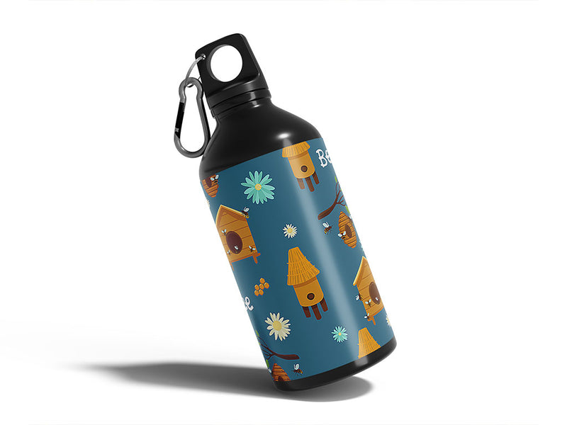 home sweet home bug Water Bottle DIY Stickers